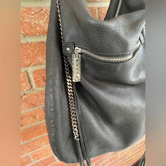 CHRISTIAN LOUBOUTIN Handbag Purse Marianna Rider Large Capra Black - Picture 15 of 16